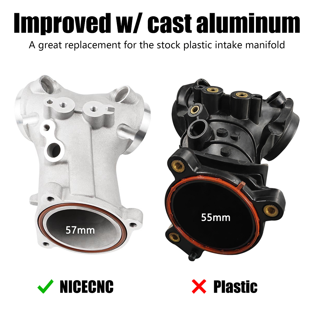 Abu Garcia Reel Revo - Manifold Intake CNC untuk Mesin Harley