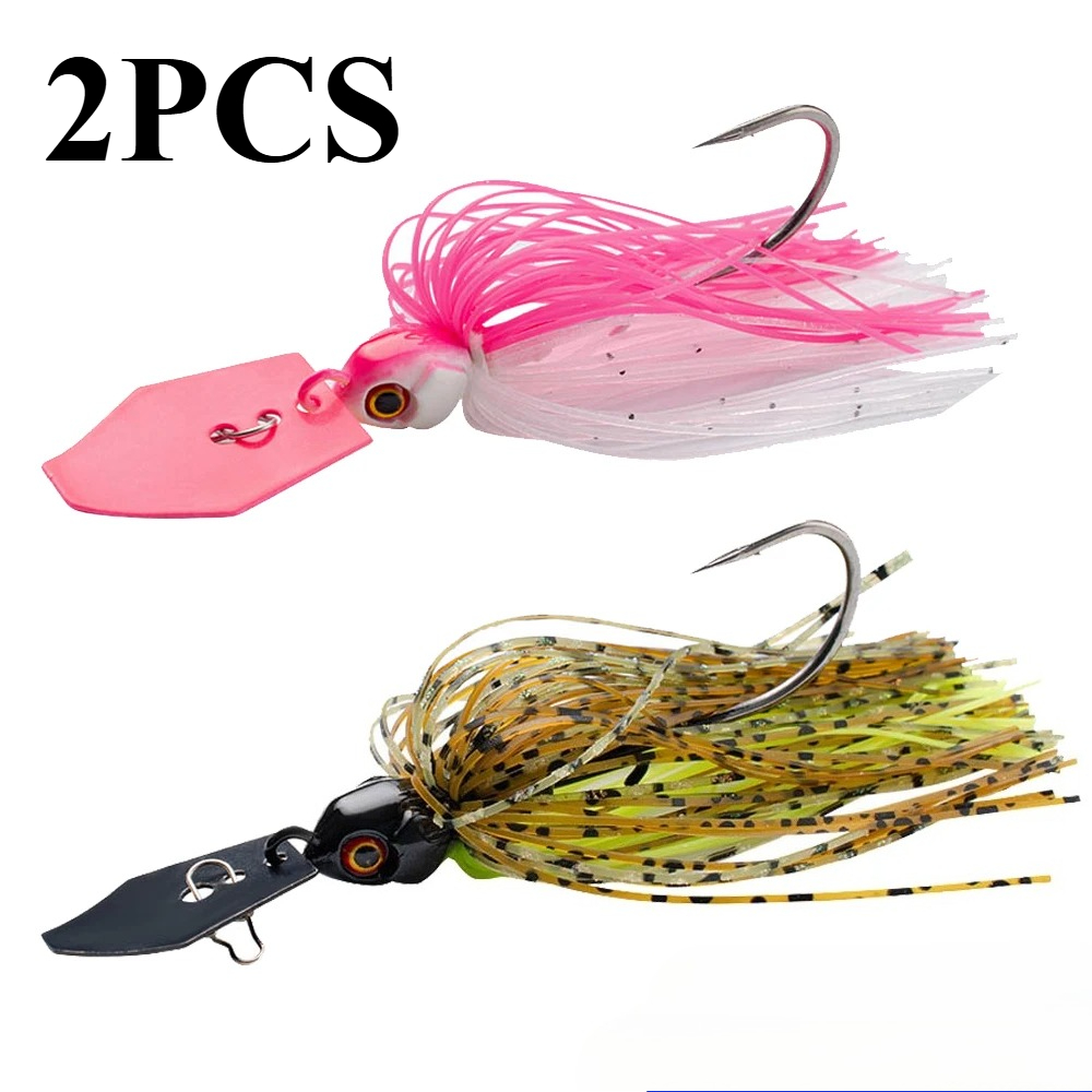 Fishing Hook Weedless - 2Pcs Spinner Bait 7g/9g/12g/14g/21g Kit Umpan
