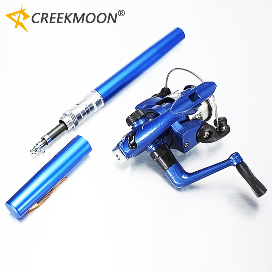 Penn Reel Fierce - Set Pancing Mini Portabel dengan Reel,