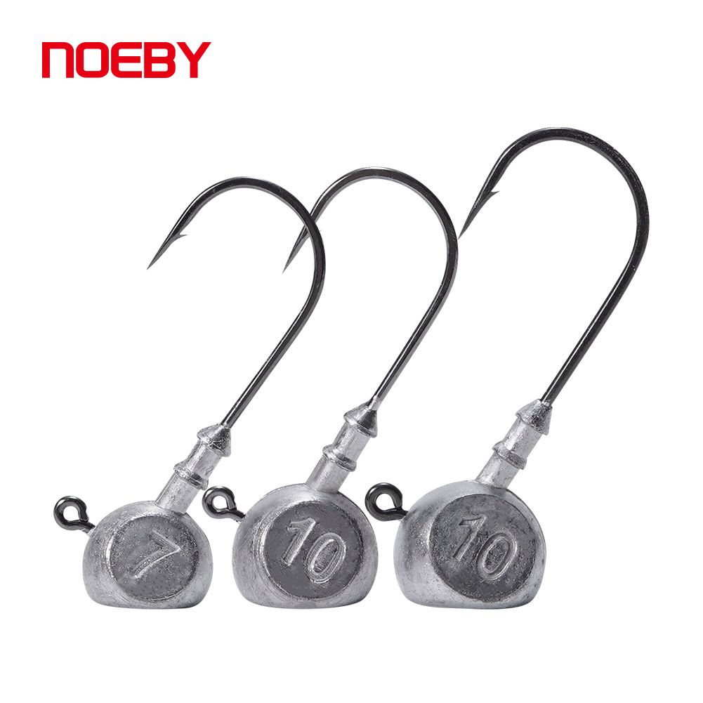 Noeby kepala Jig 7g 10g 1/0 2/ - Fishing Hook Offset ulasan dan harga