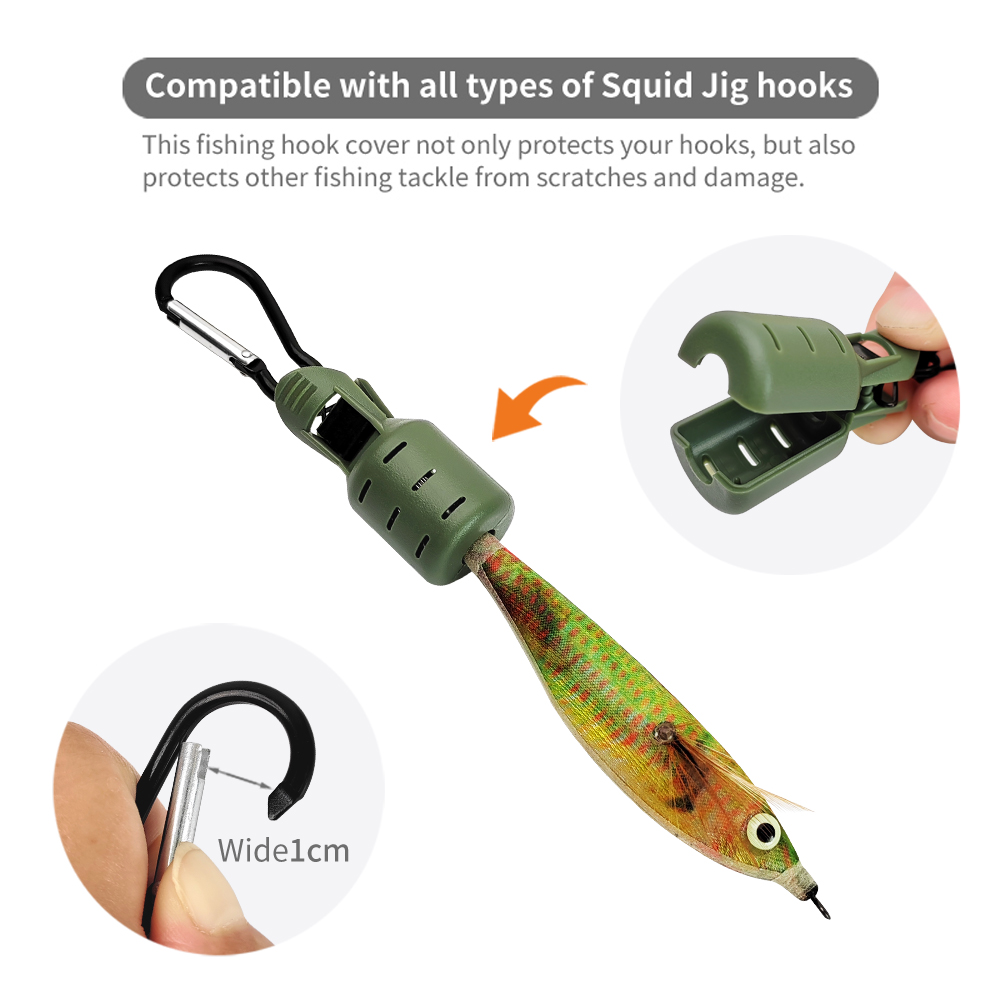 Penutup Kail Squid Jig Bahan P - Fishing Hook Size ulasan dan harga