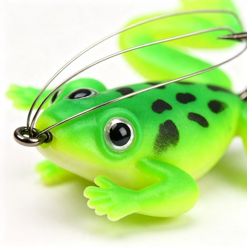 4PCS/8PCS 5.2g/6cm Umpan Katak - Fishing Hook Weedless ulasan dan harga
